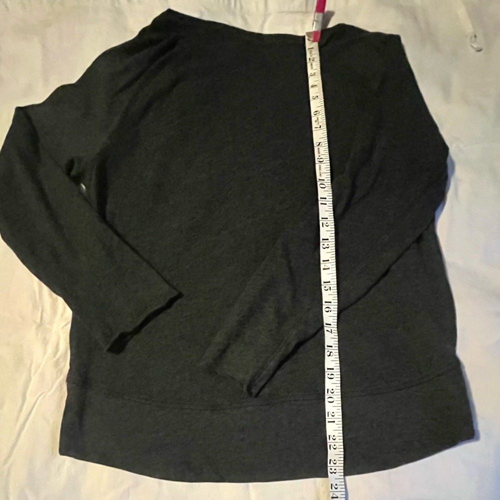 Champion Women's Long Sleeve Tee - Dark Gray